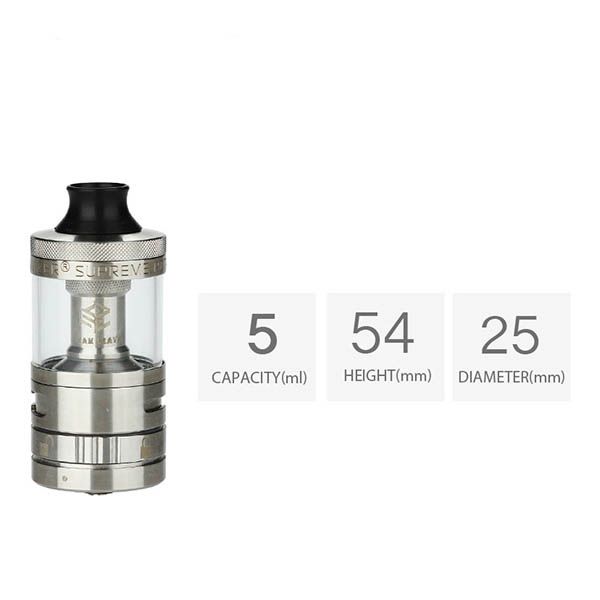 Steam Crave Aromamizer Supreme RDTA v2 Selbstwickler Tank
