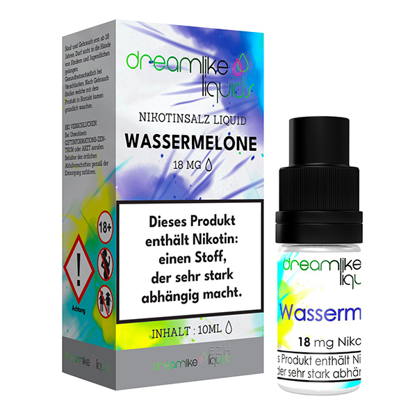 Wassermelone - 10ml Nikotinsalz-Liquid