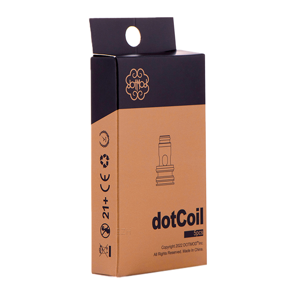 5x DotMod dotAIO V2 Mesh Coil Verdampferkopf