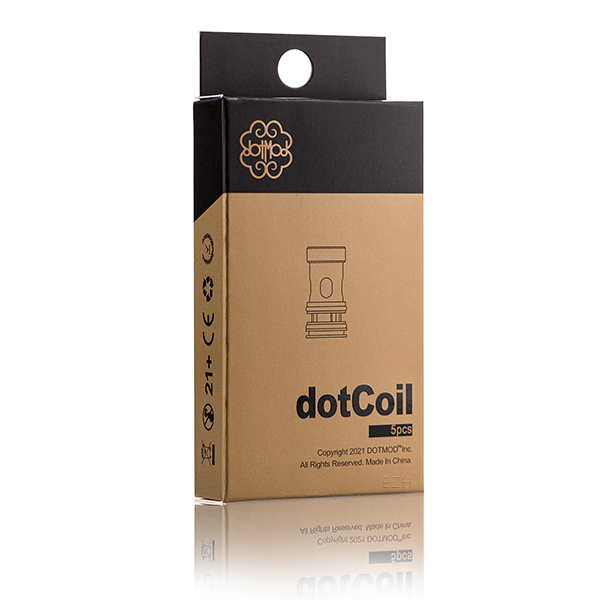 5x DotMod dotAIO V2 Mesh Coil Verdampferkopf