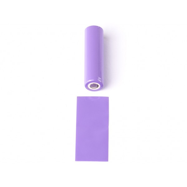 PVC Wärmeschrumpfschlauch ø18,12 x 70mm für 18650 Zellen