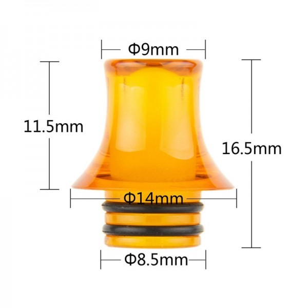510 DripTip - AS233 - 8,8x16,5mm