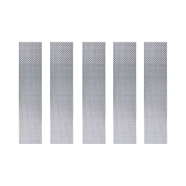 5x IMIST Simurg DL Prebuilt SS316 Mesh 100 Mesh-Streifen