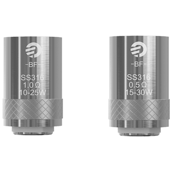 5x Cubis BF NI / TI / SS316 / Clapton Verdampferkopf