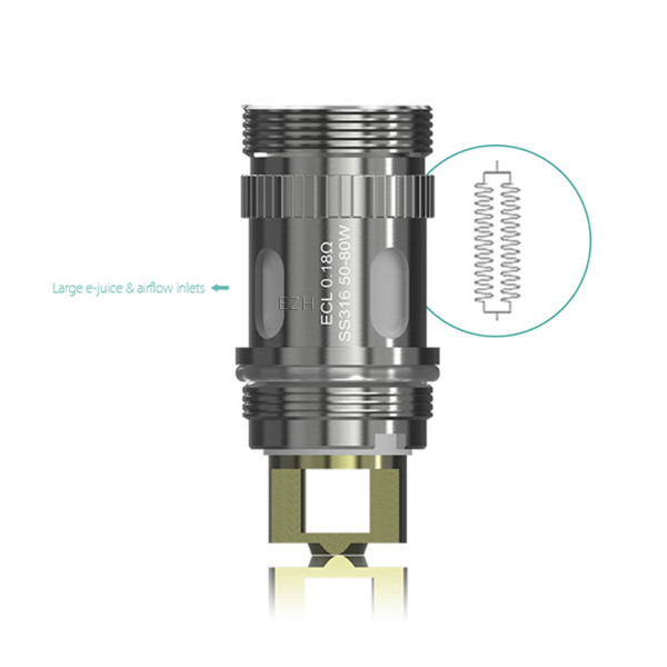 5x Eleaf ECL Coil Verdampferkopf