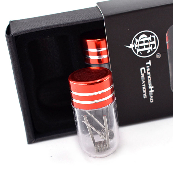 10x ThunderHead Creations Blaze Solo Ni80 Prebuilt 4-Core Fused Clapton 0.28 Ohm