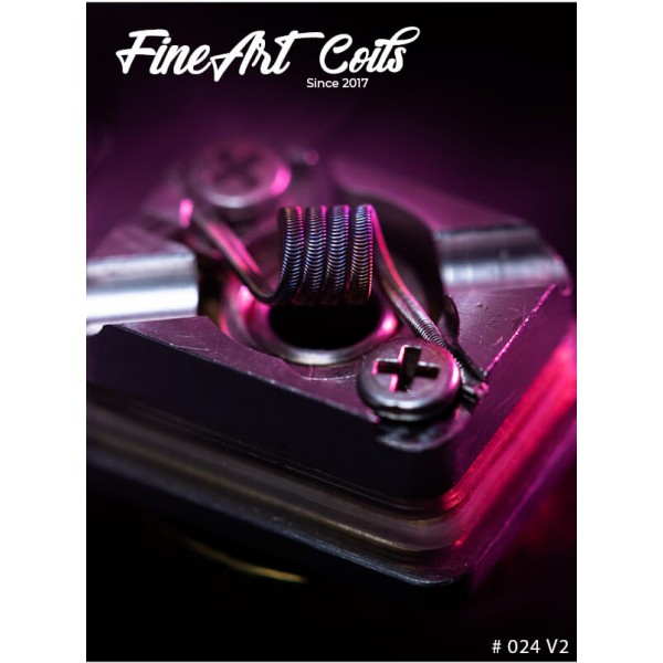 FineArtCoils - 024 V2 - 2-Core Alien V2 Dotshell DTL