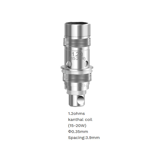 5x Aspire Triton Mini Clapton 1.8 Ohm Coil Verdampferkopf